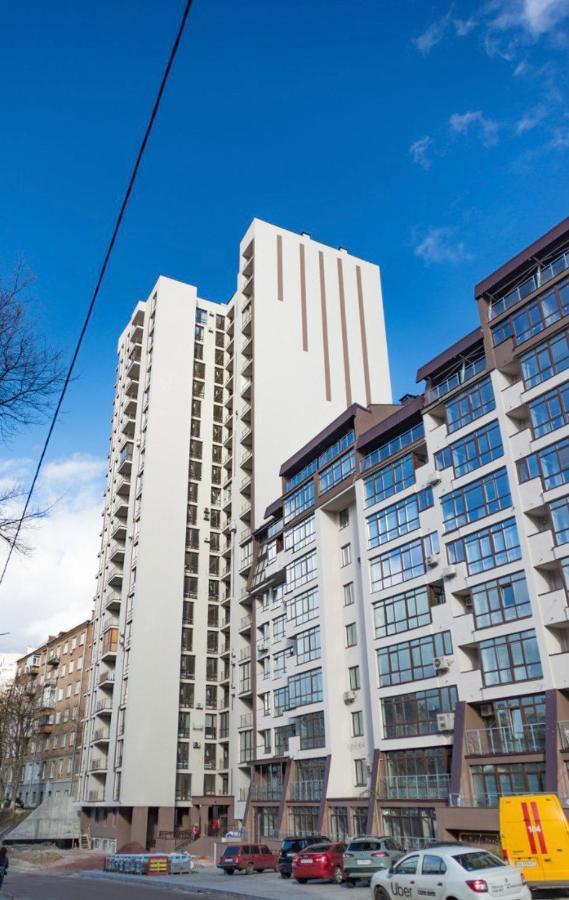 Панорамные Апартаменты В Новом Доме Kiev Bagian luar foto